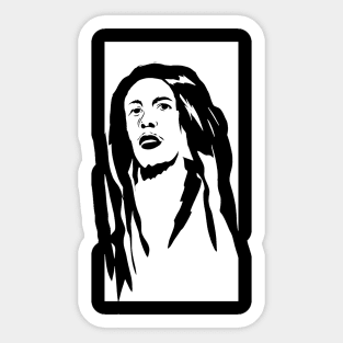 Bob marley Sticker